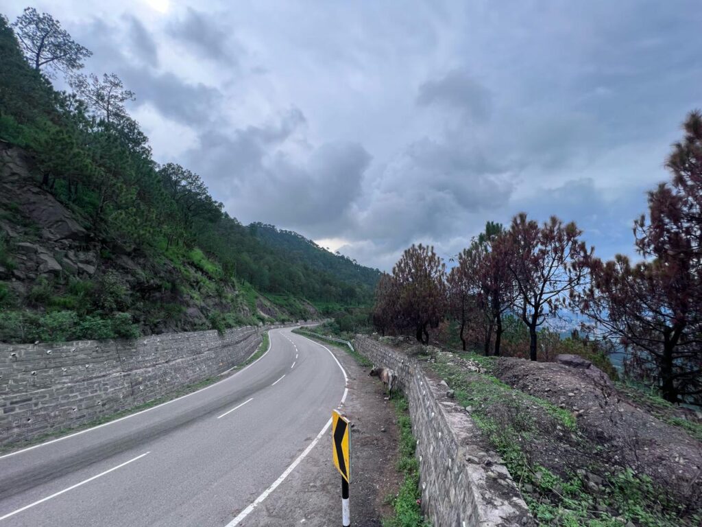 chandigarh to shimla road